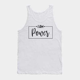 i am power/ women power Tank Top